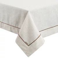 Kép 3/4 - regina-termeszetes-szinvilagu-barna-diszbetetes-abrosz-natur-40-x-180-cm-hatter-nelkul