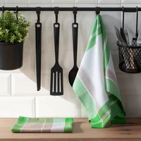 Kép 2/5 - mona-2db-os-pamut-konyharuha-szett-zold-50-x-70-cm-hangulatkep