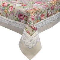 Kép 7/7 - viragmintas-gobelin-asztalterito-olivazold-140-x-180-cm-hatter-nelkul