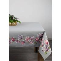 Kép 1/5 - magnolia-viragmintas-gobelin-asztalterito-szurke-140-x-180-cm-5-cm-hs416102