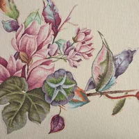Kép 3/4 - viragmotivummal-diszitett-gobelin-asztalterito-natur-40-x-100-cm-5-cm-hs416842 2