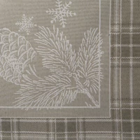 Kép 3/4 - holly-gobelin-karacsonyi-asztalterito-sotet-bezs-140-x-200-cm-5-cm-hs439946 2