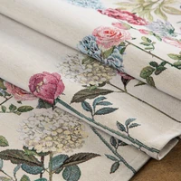 Kép 4/4 - gobelin-asztalterito-nyari-viragok-motivumaval-natur-100-x-100-cm-5-cm-hs442019 3