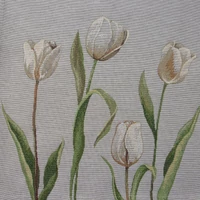 Kép 2/4 - gobelin-tulipan-mintas-asztalterito-szurke-100-x-100-cm-hs454419 1