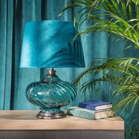 Kép 4/4 - altai-asztali-lampa-hs352213-turkiz-41-x-41-x-56-cm-hangulatkep