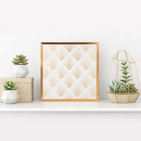 Kép 3/4 - blanca2-falikep-feher-arany-53-x-53-cm-hangulatkep