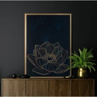 Kép 9/9 - lotos8-falikep-fekete-arany-53-x-73-cm-hs394539-hangulatkep