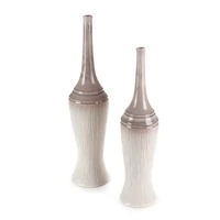 Kép 3/4 - rosina-keramia-vaza-kremszin-16-x-16-x-66-cm-kollekcio