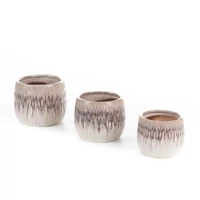Kép 3/6 - rosina-keramia-kaspo-kremszin-12-x-12-x-10-cm-kollekcio