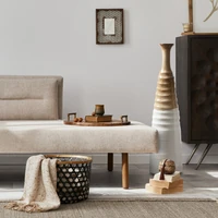 Kép 6/6 - erina-keramia-vaza-feher-barna-13-x-13-x-35-cm-hangulatkep-2