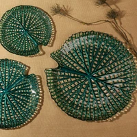 Kép 3/4 - mela-dekorativ-uveg-tal-turkiz-32-x-3-cm-hs404940-hangulatkep