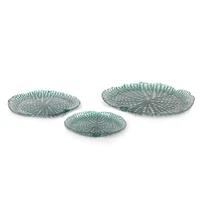Kép 4/4 - mela-dekorativ-uveg-tal-turkiz-32-x-3-cm-hs404940-kollekcio