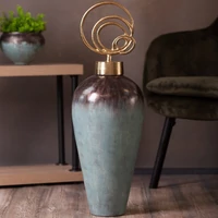 Kép 5/5 - abril-uveg-tal-turkiz-barna-18-x-18-x-14-cm-hangulatkep-1