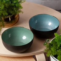 Kép 3/4 - dora-fem-disztal-fekete-turkiz-20-x-20-x-9-cm-hangulatkep