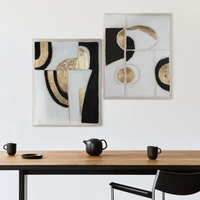 Kép 3/3 - modern-absztrakt-kezzel-festett-falikep-495b-feher-fekete-arany-80-x-100-cm-hangulatkep
