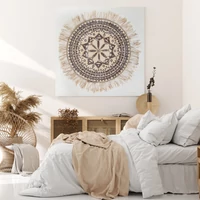 Kép 3/3 - mandala-abrazolo-kezzel-festett-kollazs-falikep-501a-bezs-60-x-60-cm-hangulatkep