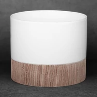 Kép 2/5 - mili-keramia-kaspo-feher-18-x-18-x-15-cm-hatterrel