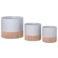 Kép 3/5 - mili-keramia-kaspo-szurke-18-x-18-x-15-cm-kollekcio