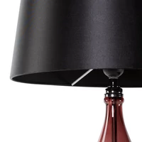 Kép 3/4 - alma-asztali-lampa-bordo-fekete-28-x-36-x-70-cm-kozeli-lampa-bura