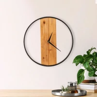 Kép 4/4 - ze60-faliora-barna-35-x-5-x-35-cm-hangulatkep