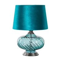 Kép 1/4 - altai-asztali-lampa-hs352213-turkiz-41-x-41-x-56-cm