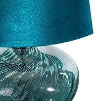 Kép 2/4 - altai-asztali-lampa-hs352213-turkiz-41-x-41-x-56-cm-kozeli-bura