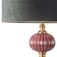 Kép 2/4 - marita-allo-lampa-bordo-ezust-46-x-174-cm-kozeli-bura