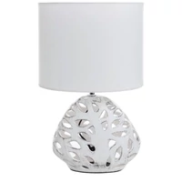 Kép 1/3 - dakota-asztali-lampa-feher-25-x-16-x-40-cm