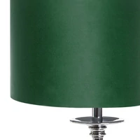 Kép 2/4 - monik-asztali-lampa-sotetzold-30-x-30-x-53-cm-kozeli-bura