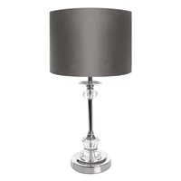 Kép 1/3 - alysa-lampa-acelszurke-30-x-30-x-52-cm-hs391274