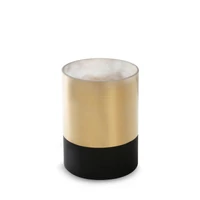 Kép 1/9 - victoria7-uveg-gyertyatarto-fekete-arany-15-x-20-cm-hs392022