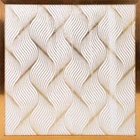 Kép 1/4 - blanca3-falikep-feher-arany-53-x-53-cm