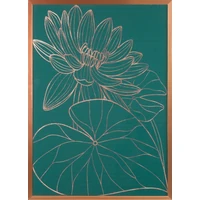Kép 1/5 - salvia5-falikep-zold-rez-53-x-73-cm-hs394540