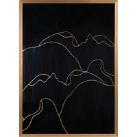 Kép 1/7 - peonia1-falikep-fekete-arany-53-x-73-cm-hs394551
