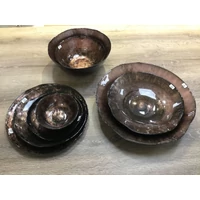 Kép 3/3 - pati-uveg-tal-barna-fekete-38-x-38-x-7-cm-hs401486 2