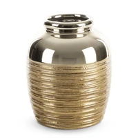 Kép 1/4 - dori-keramia-vaza-arany-20-x-20-x-25-cm
