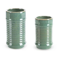 Kép 4/4 - sami-keramia-vaza-zold-12-x-12-x-20-cm-kollekcio-1