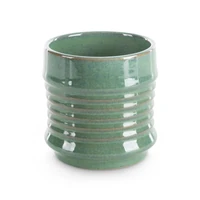 Kép 1/4 - sami-keramia-kaspo-zold-11-x-11-x-11-cm