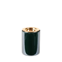 Kép 1/5 - amora2-keramia-gyertyatarto-zold-8-x-8-x-10-cm