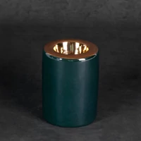 Kép 2/5 - amora2-keramia-gyertyatarto-zold-8-x-8-x-10-cm-hatterrel