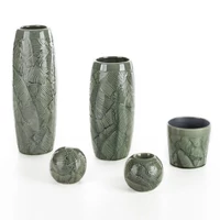 Kép 4/5 - dara-keramia-gomb-zold-10-x-10-x-9-cm-kollekcio-1