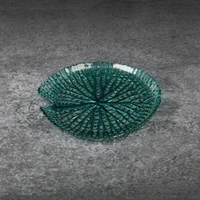 Kép 2/4 - mela-dekorativ-uveg-tal-turkiz-19-x-3-cm-hs404937 1