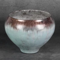 Kép 2/5 - abril-uveg-tal-turkiz-barna-23-x-23-x-18-cm-hatterrel