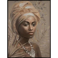 Kép 1/3 - noi-portret-abrazolo-festmeny-kerettel-577-bezs-60-x-80-cm