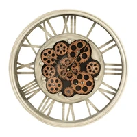 Kép 1/4 - ze65-faliora-szurke-37-x-7-x-37-cm-hs423340