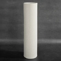 Kép 2/2 - riso2-keramia-vaza-kremszin-15-x-15-x-60-cm-hs431776 1