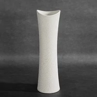 Kép 2/2 - riso2-keramia-vaza-kremszin-11-x-7-x-40-cm-hs431778 1