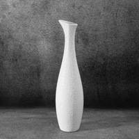 Kép 2/2 - riso3-keramia-vaza-feher-10-x-10-x-41-cm-hs431863 1