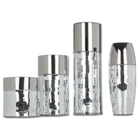 Kép 3/4 - mirona-keramia-vaza-ezust-14-x-14-x-40-cm-hs432026 2