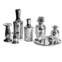 Kép 4/4 - mirona-keramia-vaza-ezust-14-x-14-x-40-cm-hs432026 3